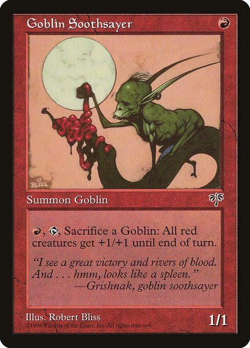 Goblin Adivinho — Mirage 179