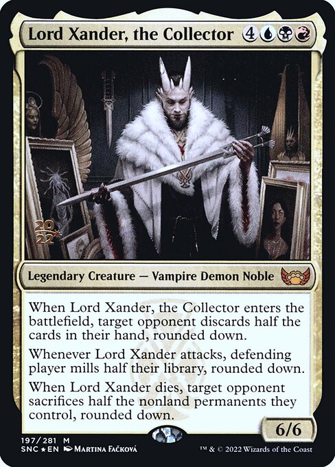Don Xander, o Colecionador — Streets of New Capenna Promos 197s