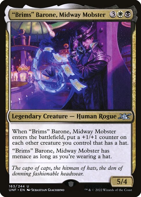 "Brims" Barone, Midway Mobster — Unfinity 163