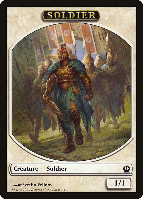 Soldier — Theros Tokens 3