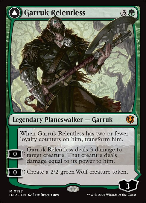 Garruk Relentless — Innistrad Remastered 197