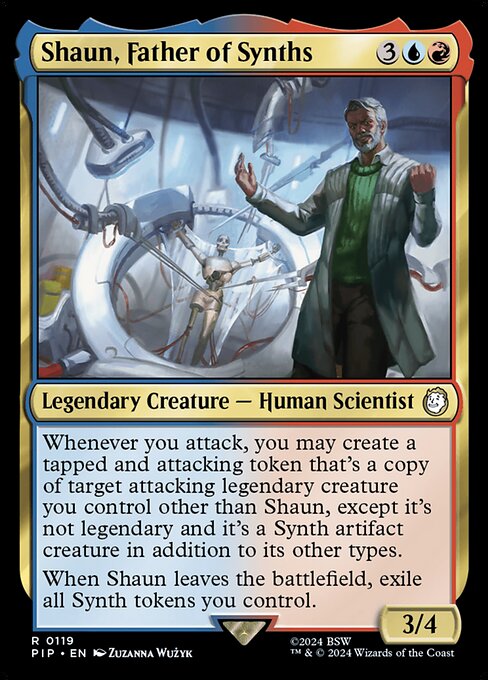 Shaun, Father of Synths — Fallout 119