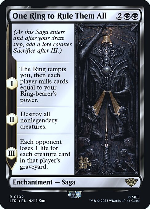 Um Anel Para Todos Governar — Tales of Middle-earth Promos 102s