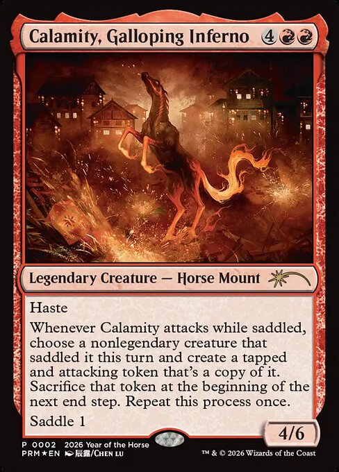 Calamidade, Inferno Galopante — Year of the Horse 2026 4