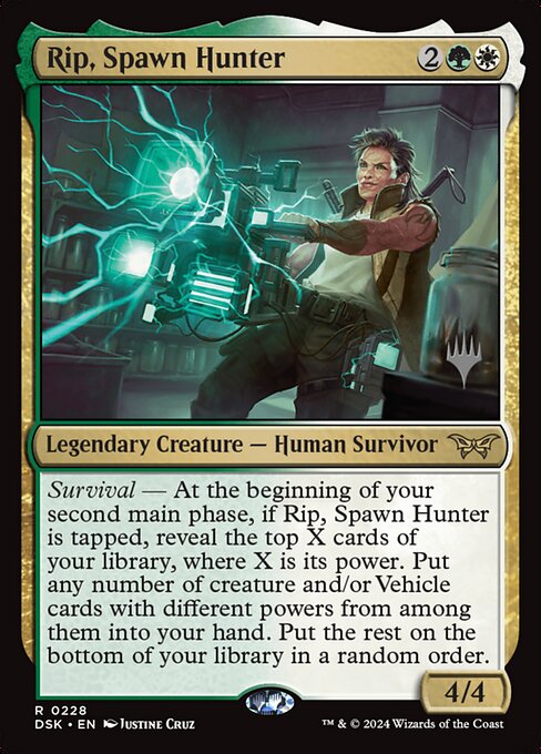 Rip, Spawn Hunter — Duskmourn: House of Horror Promos 228p