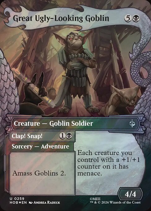 Great Ugly-Looking Goblin // Clap! Snap! — The Hobbit 259