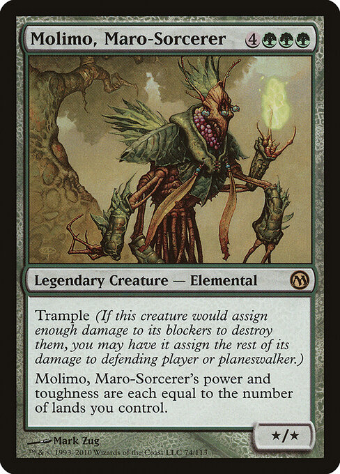 Molimo, Feiticeiro-Maro — Duels of the Planeswalkers 74