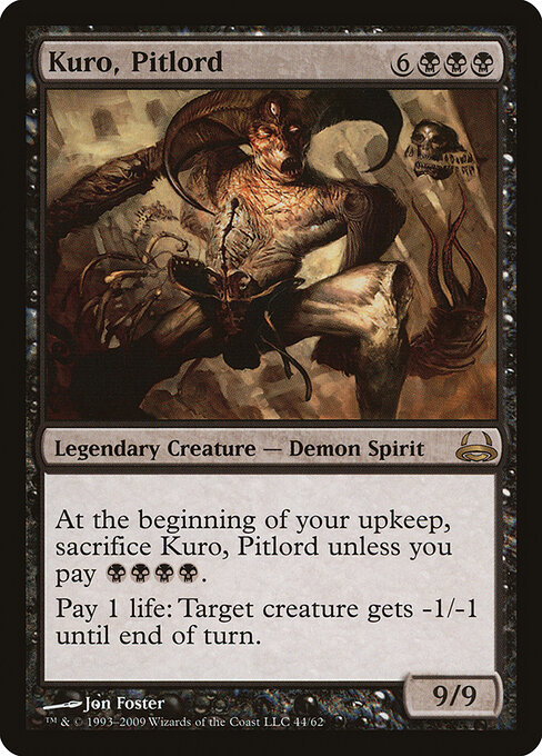 Kuro, Senhor do Fosso — Duel Decks: Divine vs. Demonic 44