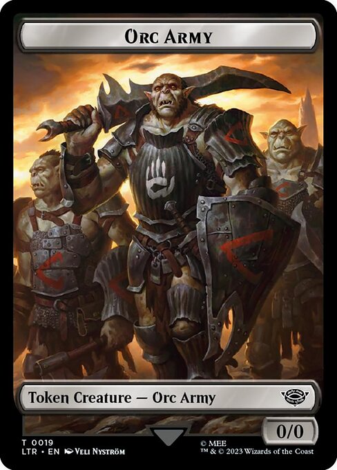 Orc Army — Tales of Middle-earth Tokens 19