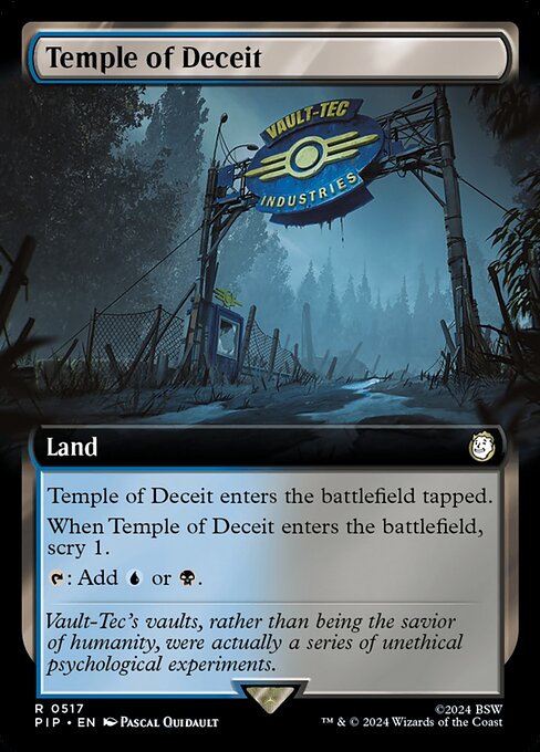 Templo do Engano — Fallout 517