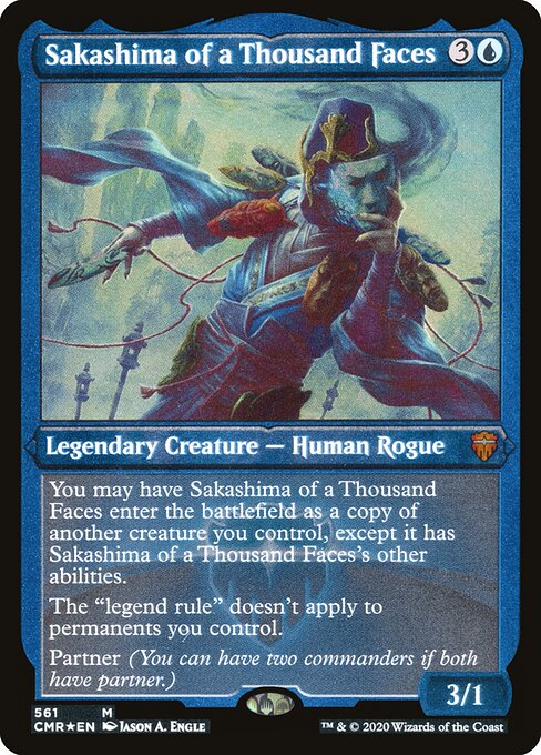 Sakashima das Mil Faces — Commander Legends 561