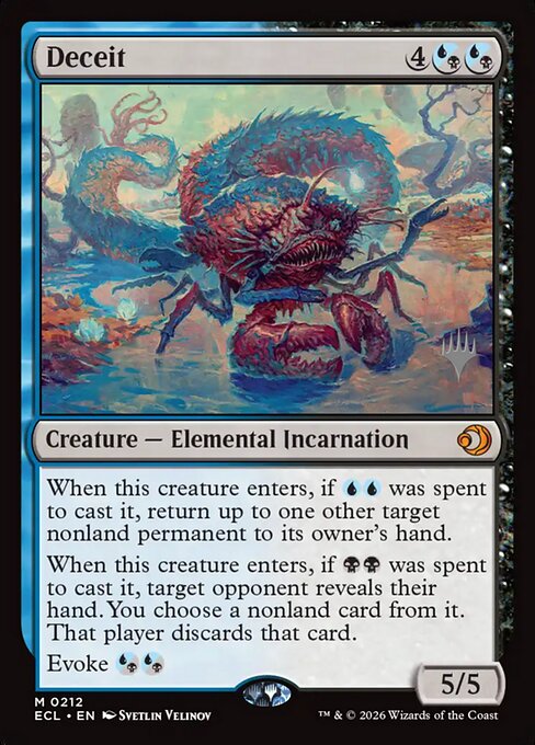 Deceit — Lorwyn Eclipsed Promos 212p