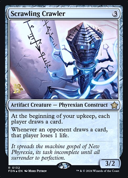 Scrawling Crawler — Foundations Promos 132s