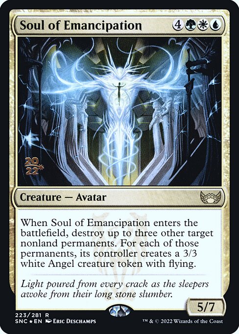 Alma da Emancipação — Streets of New Capenna Promos 223s