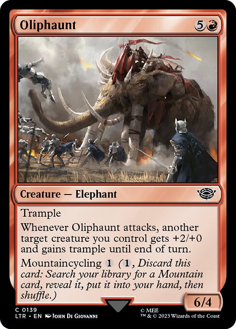 Olifante — The Lord of the Rings: Tales of Middle-earth 139