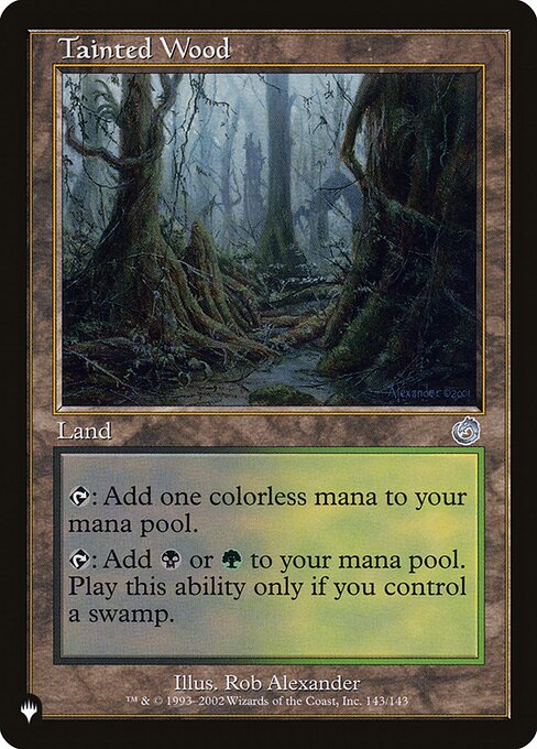 Floresta Contaminada — The List TOR-143