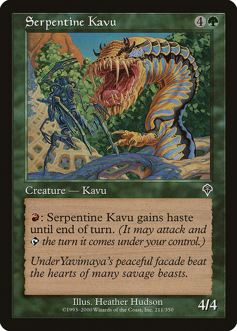 Kavu Serpenteante — Invasion 211