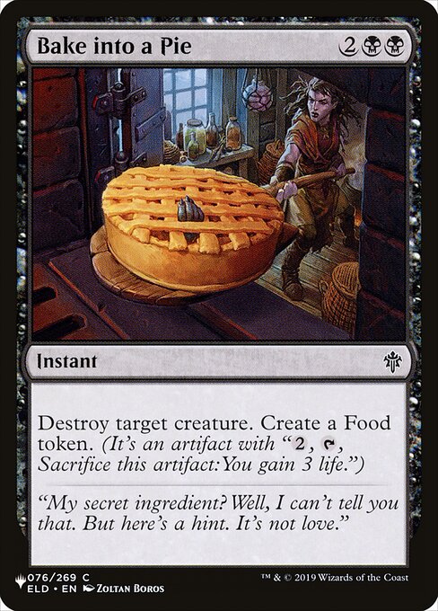 Enfornar na Torta — The List ELD-76