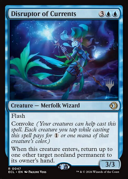 Disruptor of Currents — Lorwyn Eclipsed Promos 47p