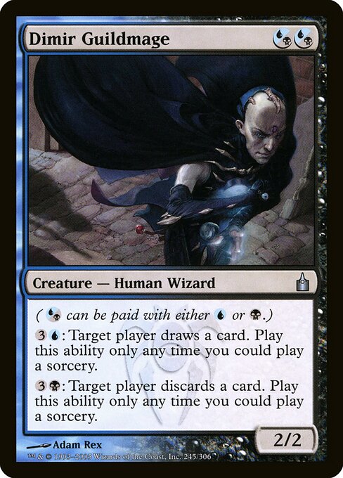 Mago da Guilda Dimir — Ravnica: City of Guilds 245