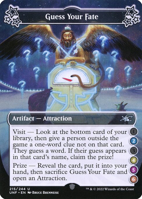 Guess Your Fate — Unfinity 215c