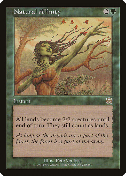 Afinidade Natural — Mercadian Masques 260