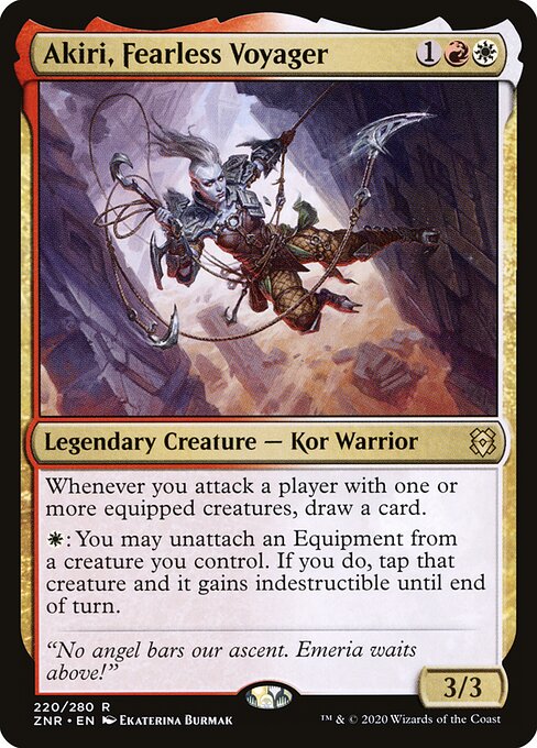 Akiri, Viajante Destemida — Zendikar Rising 220