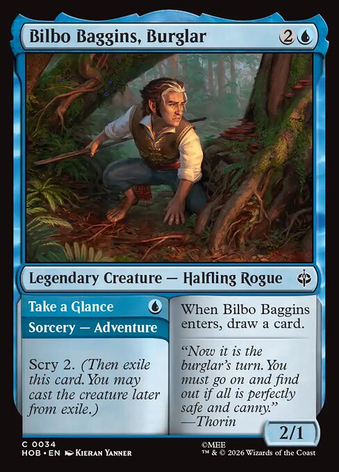 Bilbo Baggins, Burglar // Take a Glance — The Hobbit 34