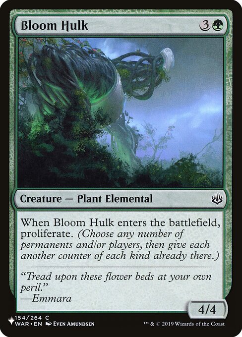 Brutamontes Florescente — The List WAR-154