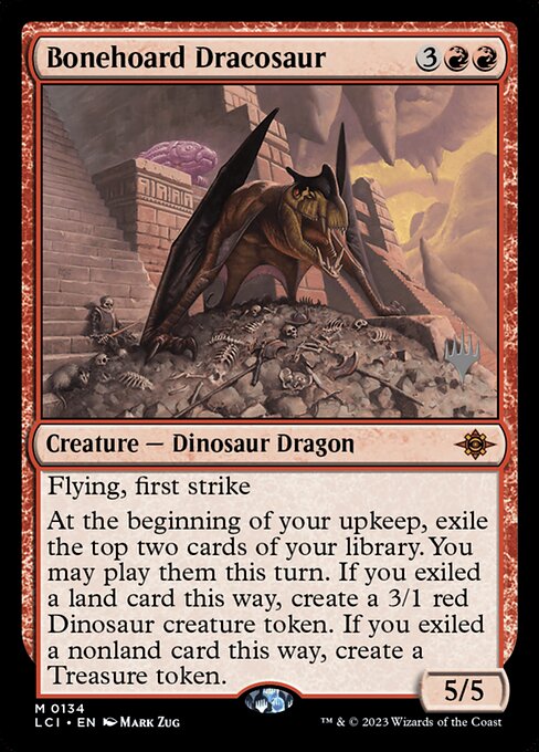 Dracossauro Guarda-osso — The Lost Caverns of Ixalan Promos 134p