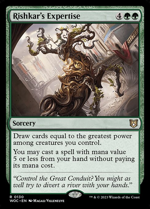 Especialidade de Rishkar — Wilds of Eldraine Commander 130