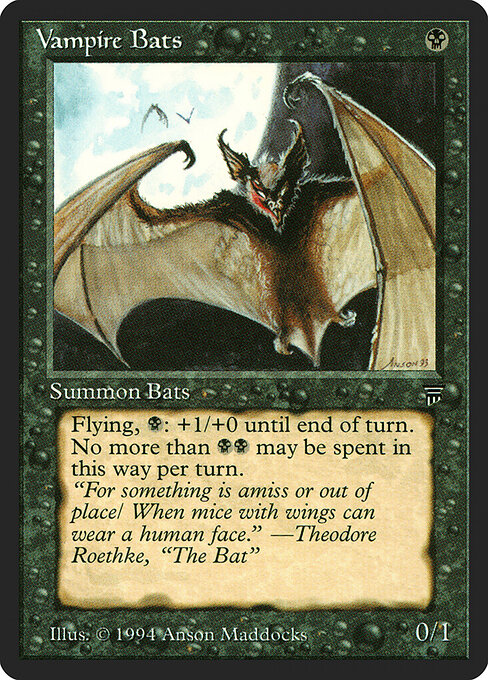 Morcegos Vampiros — Legends 125