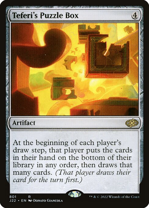 Quebra-cabeças de Teferi — Jumpstart 2022 801