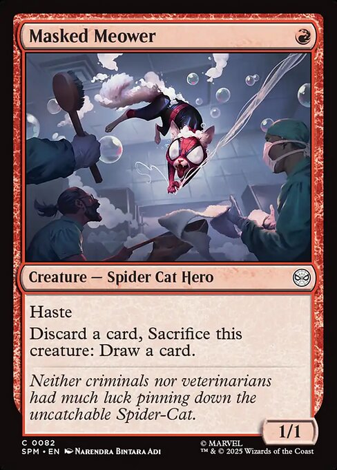 Masked Meower — Marvel's Spider-Man 82