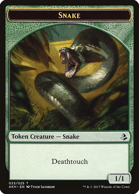 Snake — Amonkhet Tokens 23