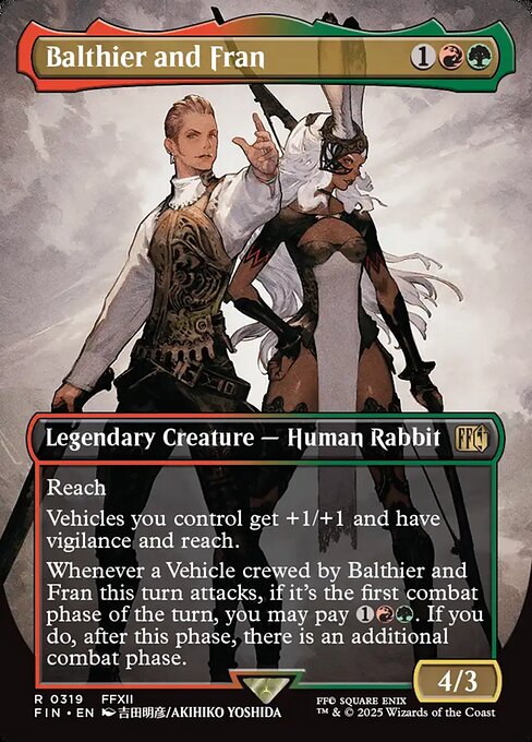 Balthier and Fran — Final Fantasy 319