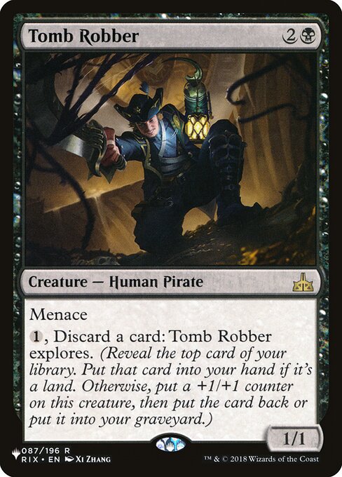 Ladrão de Tumbas — The List RIX-87