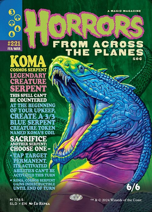 Koma, Serpente Cósmica — Secret Lair Drop 1765