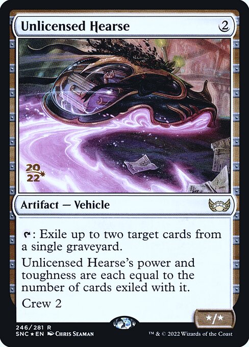 Rabecão Clandestino — Streets of New Capenna Promos 246s