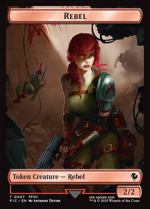 Rebel — Final Fantasy Commander Tokens 7