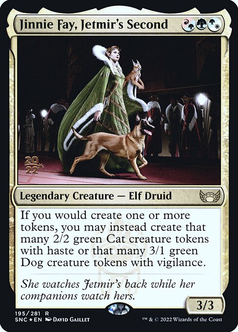 Jinnie Fay, Vice de Jetmir — Streets of New Capenna Promos 195s