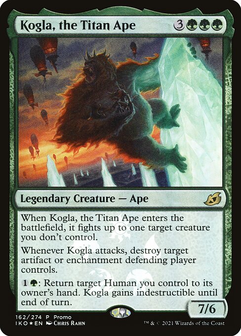 Kogla, o Símio Titânico — Ikoria: Lair of Behemoths Promos 162★