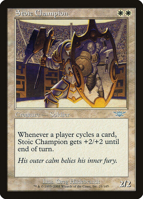 Campeão Estóico — Legions 21