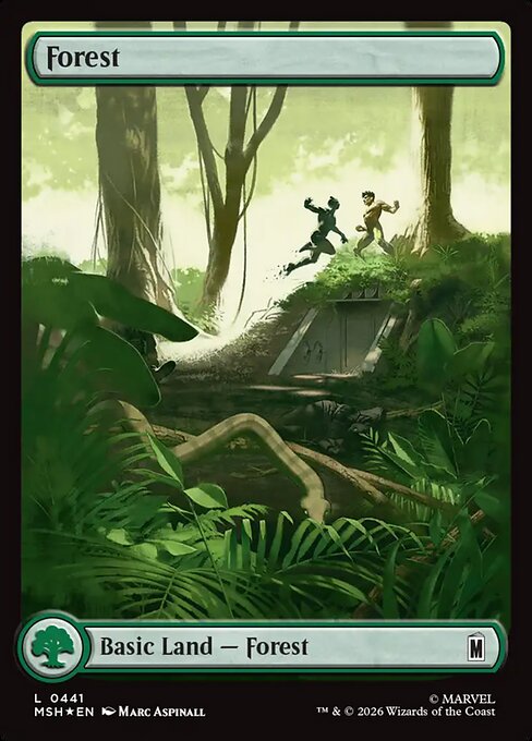 Floresta — Marvel Super Heroes 441