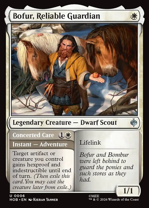 Bofur, Reliable Guardian // Concerted Care — The Hobbit 6