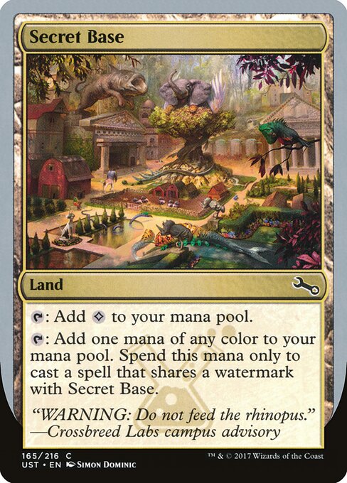 Secret Base — Unstable 165e
