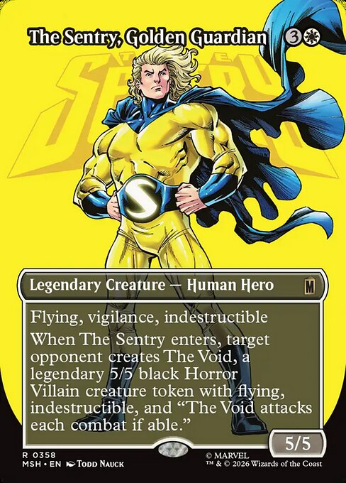 The Sentry, Golden Guardian — Marvel Super Heroes 358