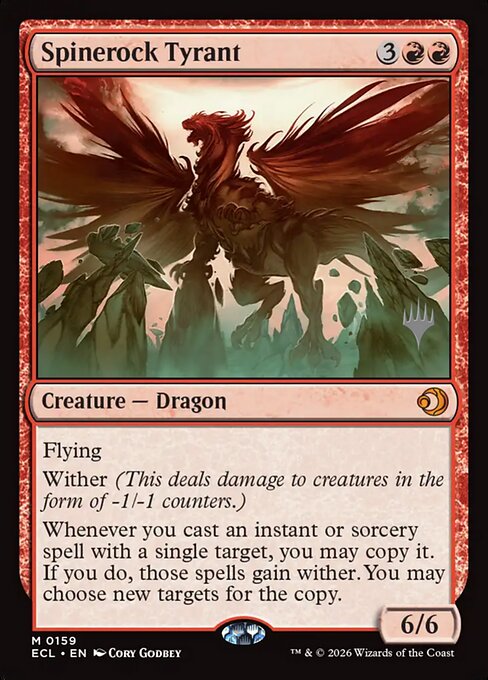 Spinerock Tyrant — Lorwyn Eclipsed Promos 159p
