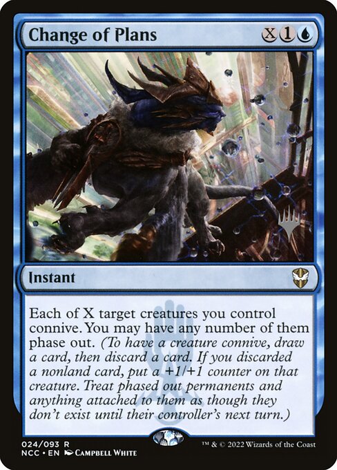 Mudança de Planos — New Capenna Commander Promos 24p