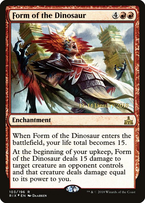 Forma do Dinossauro — Rivals of Ixalan Promos 103s
